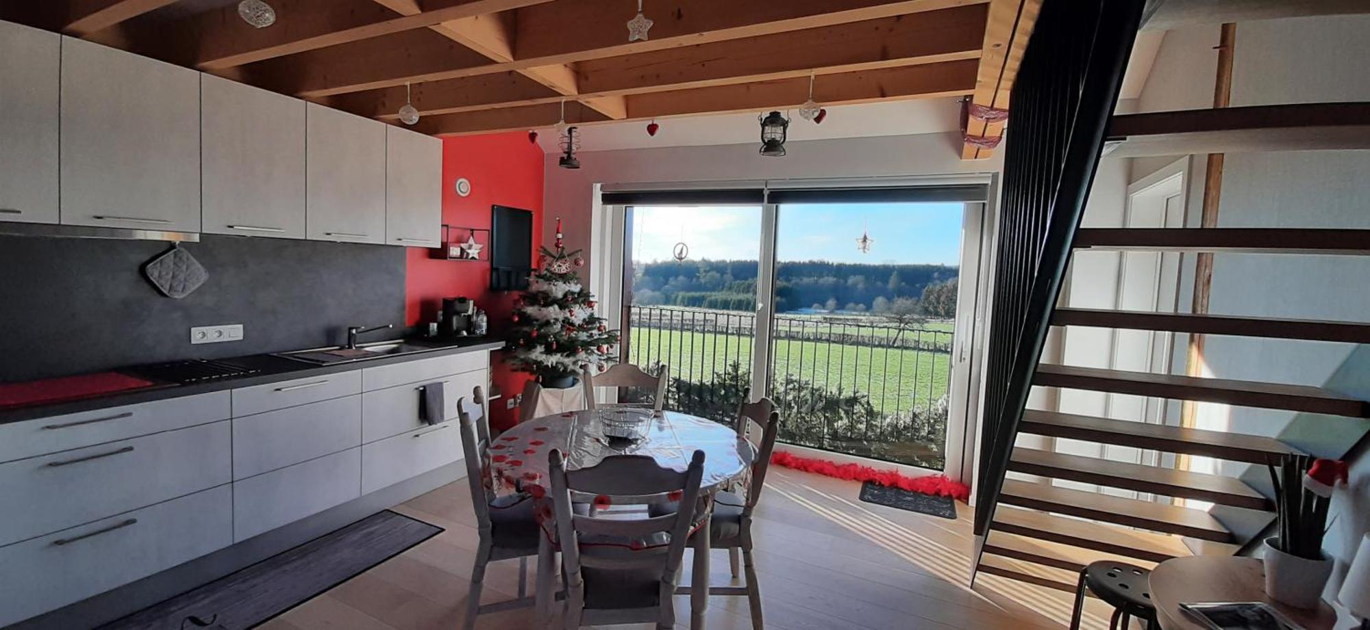 Appartement Duplex Au Chat'Rme Des Blanches Pierres Francorchamps Ruang foto
